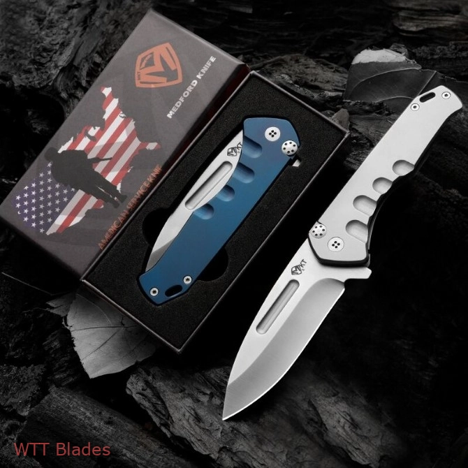 Medford Praetorian Swift FL Flipper Frame Lock Knife Aluminum (3.3") (7) Medford Praetorian Swift FL Flipper Frame Lock Knife Aluminum (3.3") (7)