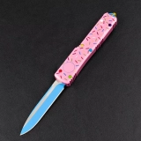 MT Exclusive Dessert Warrior Ultratech D/E OTF Donut Pink (3.4" Blue) (2) MT Exclusive Dessert Warrior Ultratech D/E OTF Donut Pink (3.4" Blue) (2)