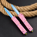 MT Exclusive Dessert Warrior Ultratech D/E OTF Donut Pink (3.4" Blue) (4) MT Exclusive Dessert Warrior Ultratech D/E OTF Donut Pink (3.4" Blue) (4)