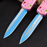 MT Exclusive Dessert Warrior Ultratech D/E OTF Donut Pink (3.4" Blue) (6) MT Exclusive Dessert Warrior Ultratech D/E OTF Donut Pink (3.4" Blue) (6)