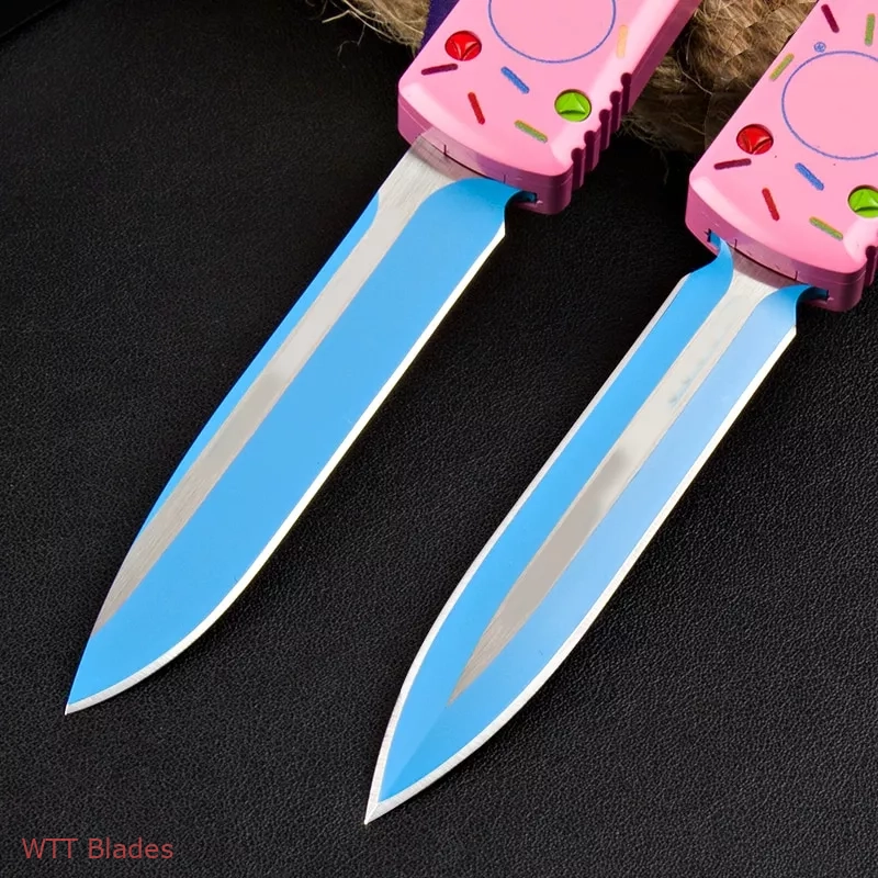 MT Exclusive Dessert Warrior Ultratech D/E OTF Donut Pink (3.4" Blue) (6) MT Exclusive Dessert Warrior Ultratech D/E OTF Donut Pink (3.4" Blue) (6)