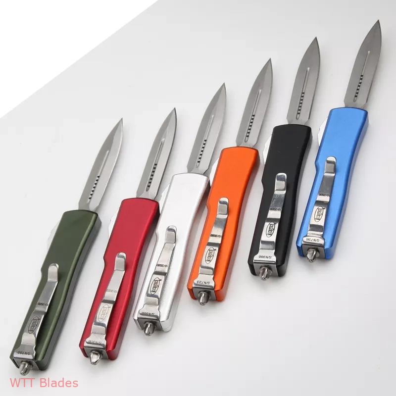 UTX-70 D/E OTF Automatic Knife OD Green (2.4" Stonewash) (5) UTX-70 D/E OTF Automatic Knife OD Green (2.4" Stonewash) (5)