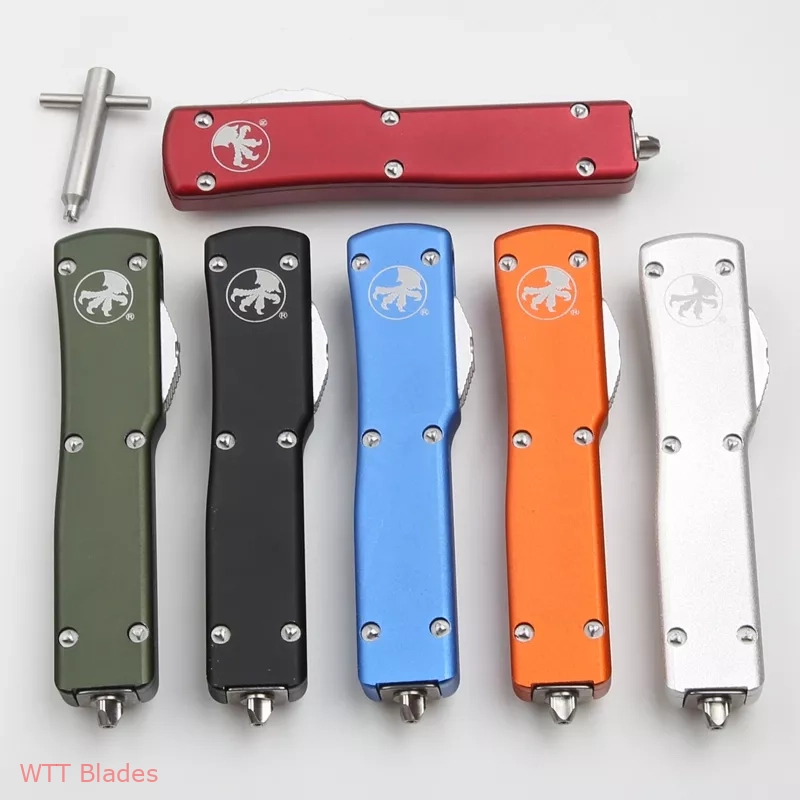 UTX-70 D/E OTF Automatic Knife OD Green (2.4" Stonewash) (7) UTX-70 D/E OTF Automatic Knife OD Green (2.4" Stonewash) (7)