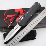 Glykon D/E OTF Automatic Knife Black Aluminum + Carbon Fibre(3.75" Satin) (2) Glykon D/E OTF Automatic Knife Black Aluminum + Carbon Fibre(3.75" Satin) (2)