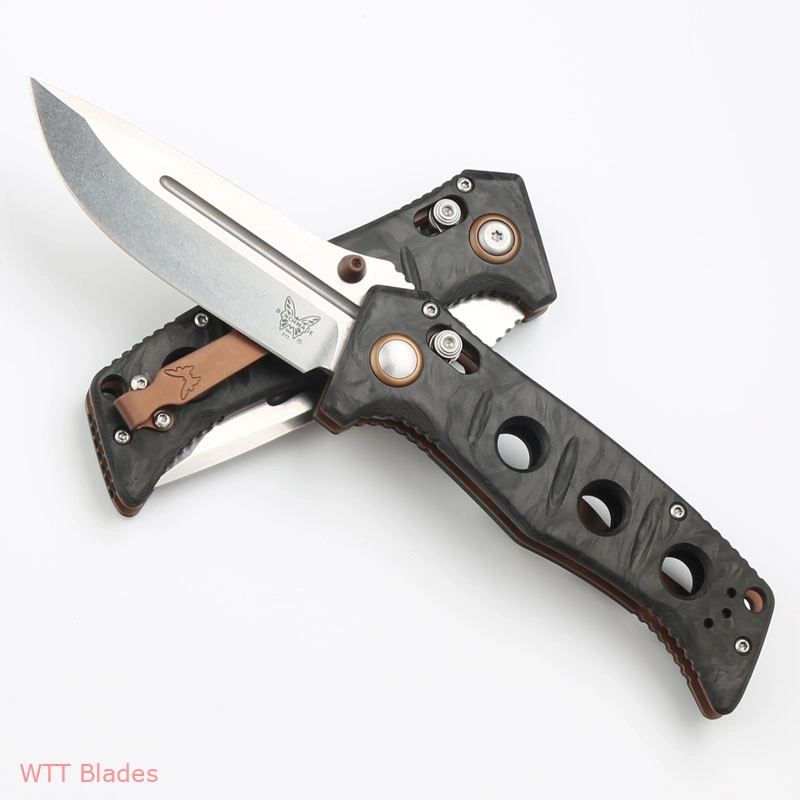 Mini Adamas AXIS Lock Knife Carbon Fiber (3.3" Stonewash) 273-03 (4) Mini Adamas AXIS Lock Knife Carbon Fiber (3.3" Stonewash) 273-03 (4)