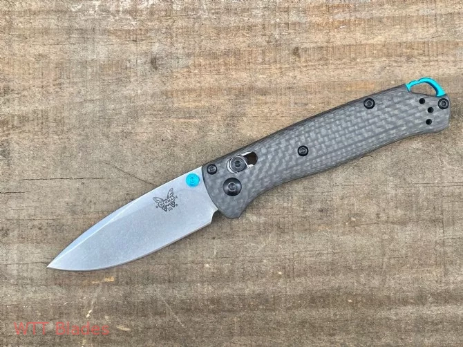 Mini Bugout AXIS Lock Knife Carbon Fiber (2.8" Stonewash S90V) 533-3 (3) Mini Bugout AXIS Lock Knife Carbon Fiber (2.8" Stonewash S90V) 533-3 (3)