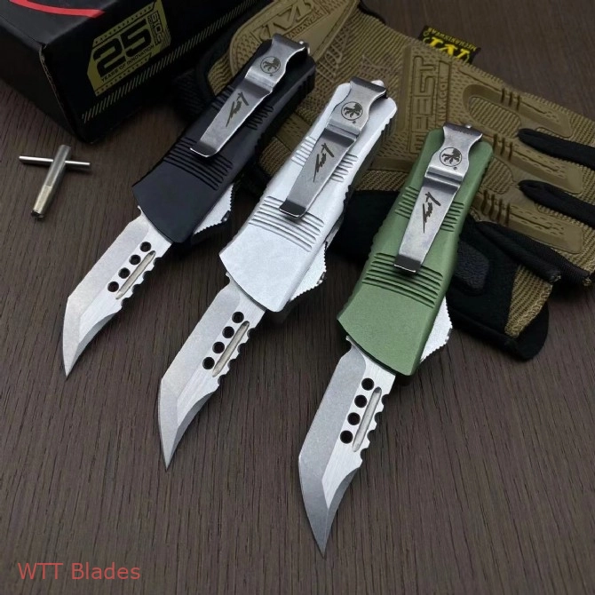 Mini Troodon Hellhound Signature Series OTF Automatic Knife(1.9" SW) (2) Mini Troodon Hellhound Signature Series OTF Automatic Knife(1.9" SW) (2)