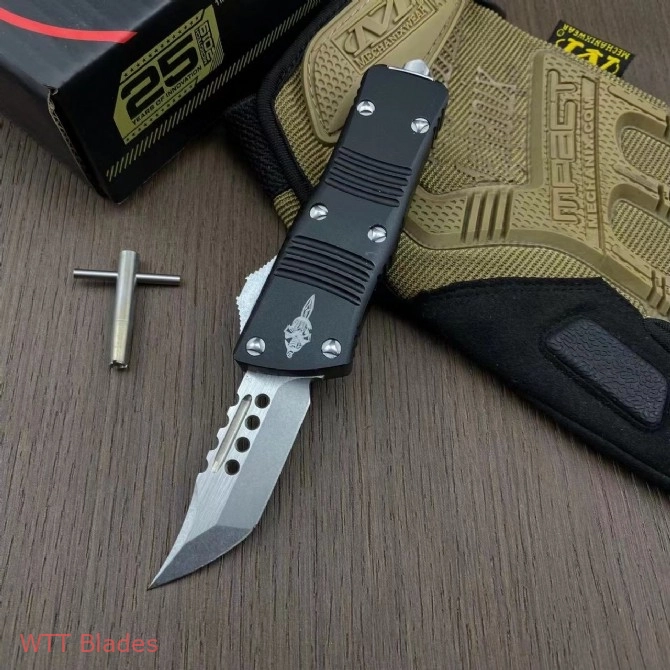 Mini Troodon Hellhound Signature Series OTF Automatic Knife(1.9" SW) (3) Mini Troodon Hellhound Signature Series OTF Automatic Knife(1.9" SW) (3)