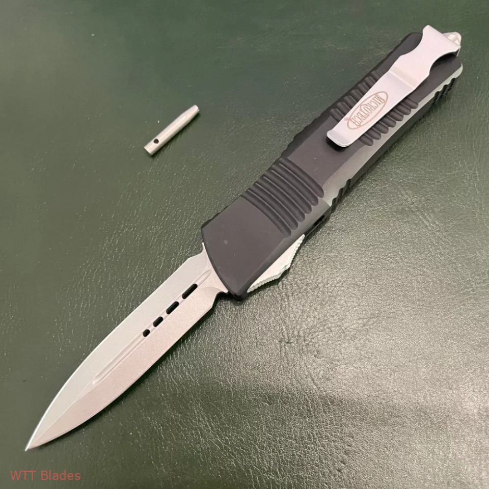 MT Combat Troodon D/E OTF Automatic Knife (3.8" Stonewash) (2) MT Combat Troodon D/E OTF Automatic Knife (3.8" Stonewash) (2)