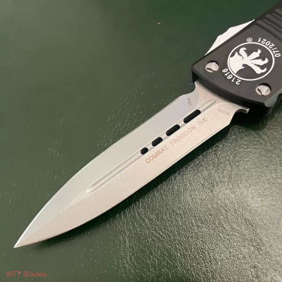 MT Combat Troodon D/E OTF Automatic Knife (3.8" Stonewash) (5) MT Combat Troodon D/E OTF Automatic Knife (3.8" Stonewash) (5)