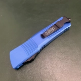MT Combat Troodon D/E OTF Automatic Knife Blue (3.8" Black) (3) MT Combat Troodon D/E OTF Automatic Knife Blue (3.8" Black) (3)