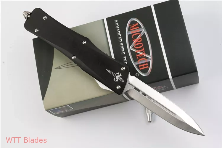 Mt Combat Troodon D/E OTF Knife Aluminum Handle D2 Blade (3.8" Satin) Mt Combat Troodon D/E OTF Knife Aluminum Handle D2 Blade (3.8" Satin)