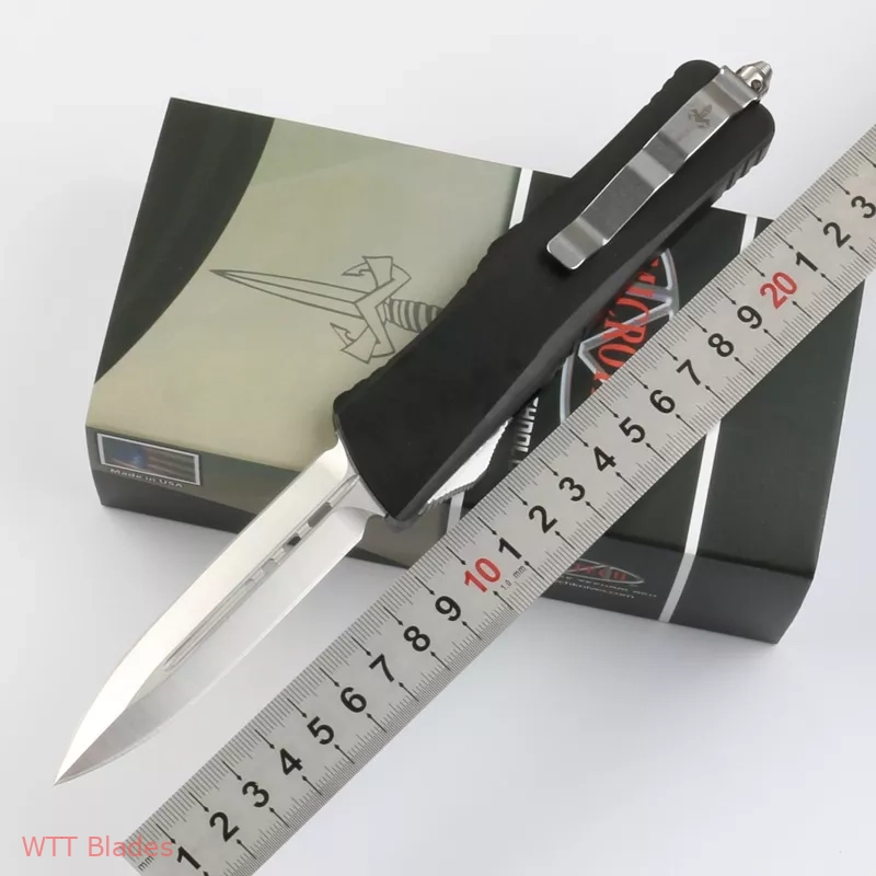 Mt Combat Troodon D/E OTF Knife Aluminum Handle D2 Blade (3.8" Satin) (2) Mt Combat Troodon D/E OTF Knife Aluminum Handle D2 Blade (3.8" Satin) (2)