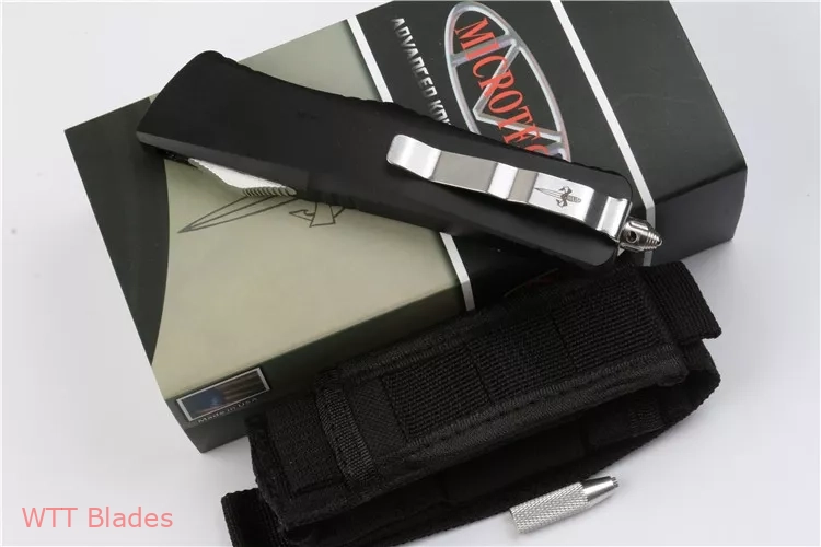 Mt Combat Troodon D/E OTF Knife Aluminum Handle D2 Blade (3.8" Satin) (5) Mt Combat Troodon D/E OTF Knife Aluminum Handle D2 Blade (3.8" Satin) (5)