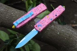 MT Dessert Warrior UTX-85 D/E OTF Automatic Knife Dounut Pink(3.10" Blue) (7) MT Dessert Warrior UTX-85 D/E OTF Automatic Knife Dounut Pink(3.10" Blue) (7)
