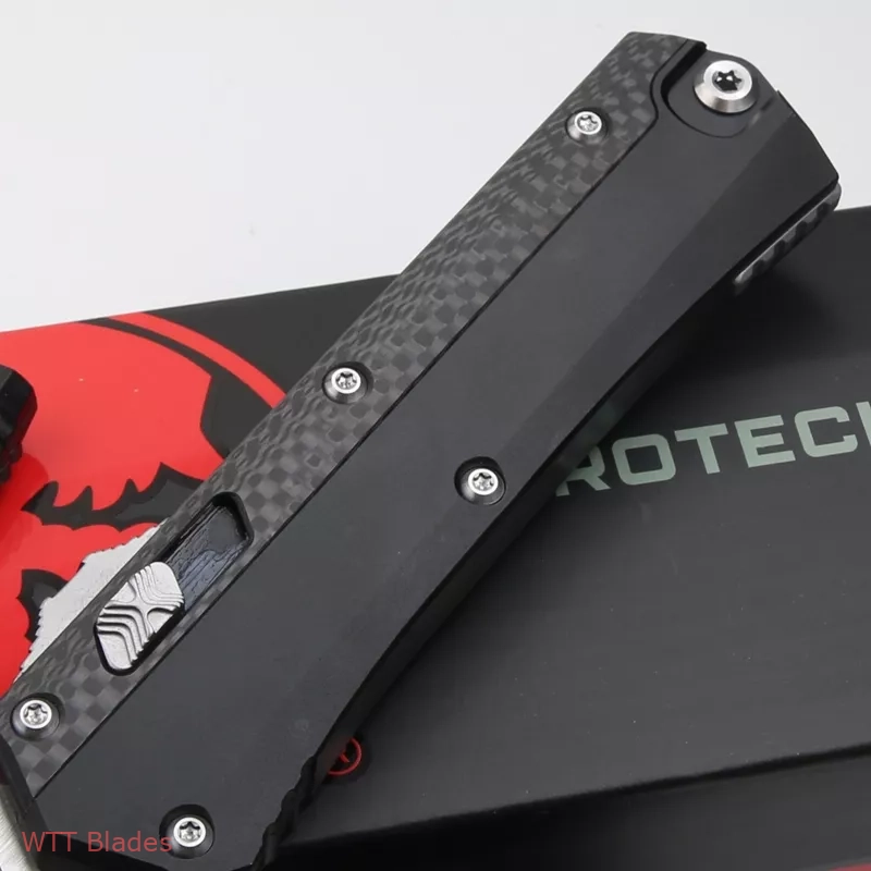 MT Glykon D/E OTF Automatic Knife Black Carbon Fibre (3.75" Satin) (8) MT Glykon D/E OTF Automatic Knife Black Carbon Fibre (3.75" Satin) (8)