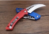 MT Hawk Automatic Knife Red (4" Two Tone Stonewash) (6) MT Hawk Automatic Knife Red (4" Two Tone Stonewash) (6)