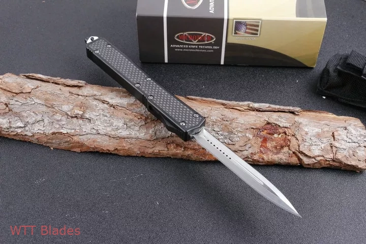 MT Makora II D/A OTF Automatic Knife (4.45" Carbon fibre) (2) MT Makora II D/A OTF Automatic Knife (4.45" Carbon fibre) (2)