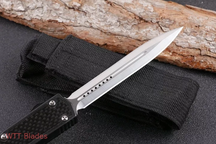 MT Makora II D/A OTF Automatic Knife (4.45" Carbon fibre) (5) MT Makora II D/A OTF Automatic Knife (4.45" Carbon fibre) (5)