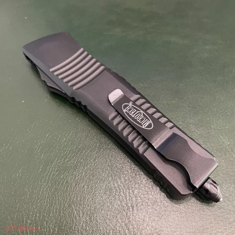 MT Tactical Combat Troodon OTF Dagger Knife (3.8" Black Full Serr) (4) MT Tactical Combat Troodon OTF Dagger Knife (3.8" Black Full Serr) (4)
