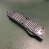 MT Tactical Combat Troodon OTF Dagger Knife (3.8" Black Full Serr) (5) MT Tactical Combat Troodon OTF Dagger Knife (3.8" Black Full Serr) (5)