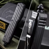 MT Ultratech Hellhound Tanto OTF Knife Carbon Fiber + Aluminium Hardware (3.5" Mirror) (7) MT Ultratech Hellhound Tanto OTF Knife Carbon Fiber + Aluminium Hardware (3.5" Mirror) (7)