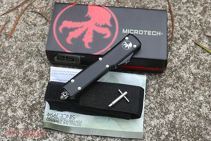 MT Ultratech S/E OTF Automatic Knife Black (3.4" Satin) (7) MT Ultratech S/E OTF Automatic Knife Black (3.4" Satin) (7)