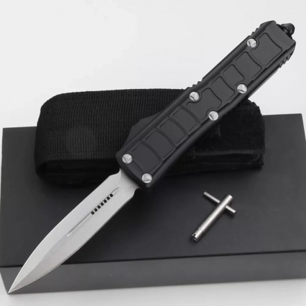 MT UTX-85 II Signature Series Dagger D/E OTF Automatic Black (3.1" Stonewash) MT UTX-85 II Signature Series Dagger D/E OTF Automatic Black (3.1" Stonewash)