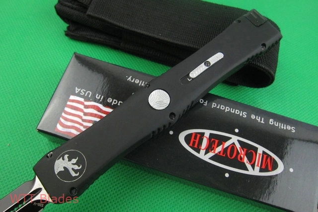 Nemesis IV OTF Automatic Knife (4.2" Black Plain) (5) Nemesis IV OTF Automatic Knife (4.2" Black Plain) (5)