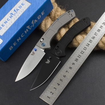 New BM Narrows 748 AXIS Lock Knife Titanium M390 knive (3.4" Satin)