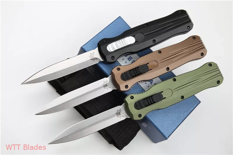 Pagan PROTOTYPE 3320 D/E OTF Automatic Knife Brown (3.96" Stonewash) (2) Pagan PROTOTYPE 3320 D/E OTF Automatic Knife Brown (3.96" Stonewash) (2)