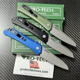 PT Blue/Green/Black T6 Aluminum Alloy Handle CPM MagnaCut Blade Side Jumping Folding Knife (7.48 IN Tri Color) DS101 (5) PT Blue/Green/Black T6 Aluminum Alloy Handle CPM MagnaCut Blade Side Jumping Folding Knife (7.48 IN Tri Color) DS101 (5)