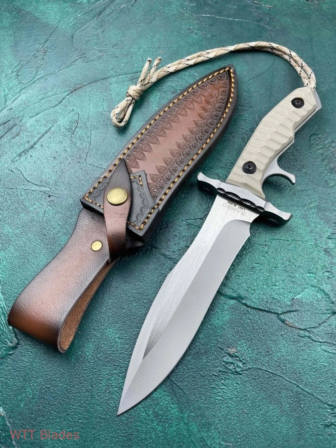 Rambo: Mini Last Blood Heartstopper Fixed Blade Knife (6" Satin) (2) Rambo: Mini Last Blood Heartstopper Fixed Blade Knife (6" Satin) (2)