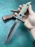 Rambo: Mini Last Blood Heartstopper Fixed Blade Knife (6" Satin) (3) Rambo: Mini Last Blood Heartstopper Fixed Blade Knife (6" Satin) (3)