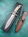 Rambo: Mini Last Blood Heartstopper Fixed Blade Knife (6" Satin) (8) Rambo: Mini Last Blood Heartstopper Fixed Blade Knife (6" Satin) (8)
