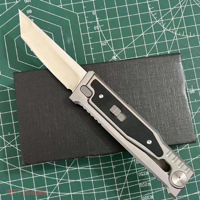 EXO-M Tanto Gravity Knife Black Burlap Micarta (3.2") (2) EXO-M Tanto Gravity Knife Black Burlap Micarta (3.2") (2)