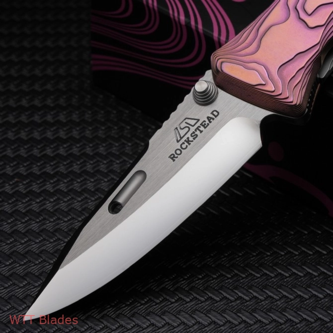 SAI-ZDP Liner Lock Knife Black DLC Ti (3.25" Mirror Polish) (3)