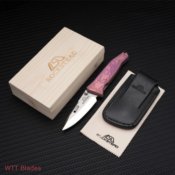 SAI-ZDP Liner Lock Knife Black DLC Ti (3.25" Mirror Polish) (5) SAI-ZDP Liner Lock Knife Black DLC Ti (3.25" Mirror Polish) (5)
