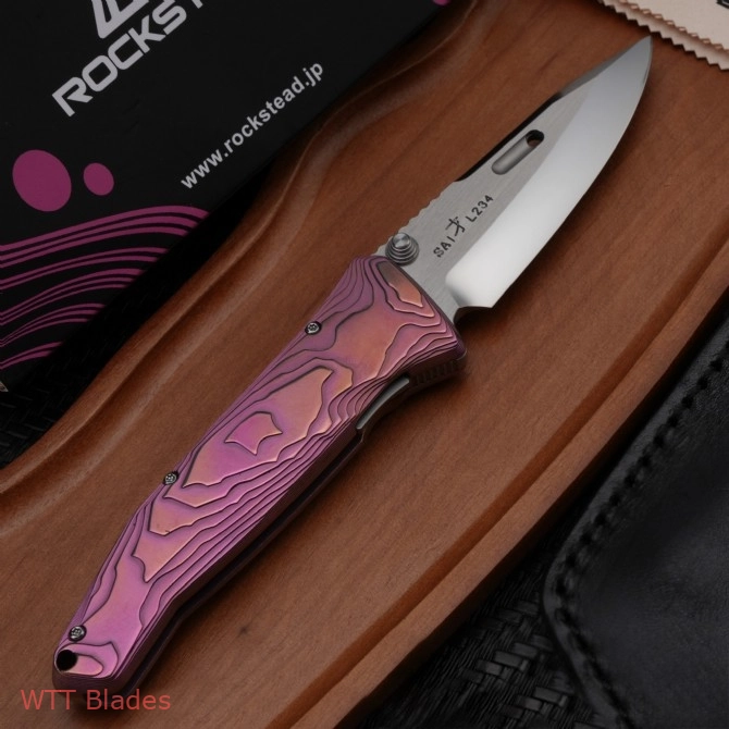 SAI-ZDP Liner Lock Knife Black DLC Ti (3.25" Mirror Polish) (7) SAI-ZDP Liner Lock Knife Black DLC Ti (3.25" Mirror Polish) (7)