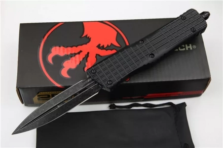 Signature Combat Troodon Delta D/E OTF Auto Knife Black (3.75" Shadow) Signature Combat Troodon Delta D/E OTF Auto Knife Black (3.75" Shadow)