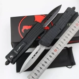 Signature Combat Troodon Delta D/E OTF Auto Knife Black (3.75" Shadow) (3) Signature Combat Troodon Delta D/E OTF Auto Knife Black (3.75" Shadow) (3)