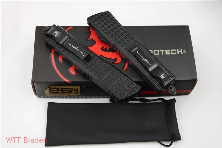 Signature Combat Troodon Delta D/E OTF Auto Knife Black (3.75" Shadow) (5) Signature Combat Troodon Delta D/E OTF Auto Knife Black (3.75" Shadow) (5)