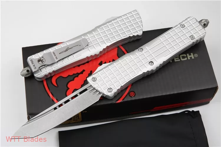 Signature Series Combat Troodon Delta Tanto Auto Knife Silver (3.75 DLC) Signature Series Combat Troodon Delta Tanto Auto Knife Silver (3.75 DLC)