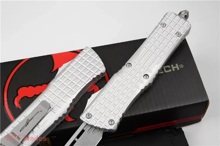 Signature Series Combat Troodon Delta Tanto Auto Knife Silver (3.75 DLC) (5) Signature Series Combat Troodon Delta Tanto Auto Knife Silver (3.75 DLC) (5)