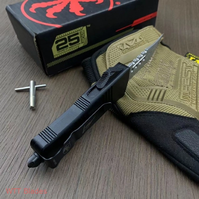 Signature Series Troodon Mini CA Legal OTF Auto Black (1.9" Dam) (8) Signature Series Troodon Mini CA Legal OTF Auto Black (1.9" Dam) (8)