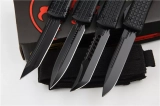 Signature Series Ultratech Delta D/E Frag Shadow OTF Knife (3.4" DLC) (4) Signature Series Ultratech Delta D/E Frag Shadow OTF Knife (3.4" DLC) (4)