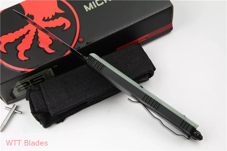 Signature Series UTX-70 D/E OTF Auto Knife Jade G-10 (2.4" Black) (5) Signature Series UTX-70 D/E OTF Auto Knife Jade G-10 (2.4" Black) (5)