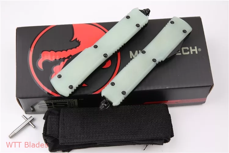 Signature Series UTX-70 D/E OTF Auto Knife Jade G-10 (2.4" Black) (7) Signature Series UTX-70 D/E OTF Auto Knife Jade G-10 (2.4" Black) (7)