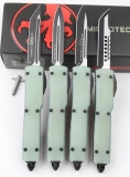 Signature Series UTX-70 T/E OTF Auto Knife Jade G-10 (2.4" Black) (3) Signature Series UTX-70 T/E OTF Auto Knife Jade G-10 (2.4" Black) (3)