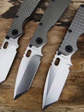 SMF Tanto Ti Folding Knife (3.9" Stonewash Plain) SMF Tanto Ti Folding Knife (3.9" Stonewash Plain)